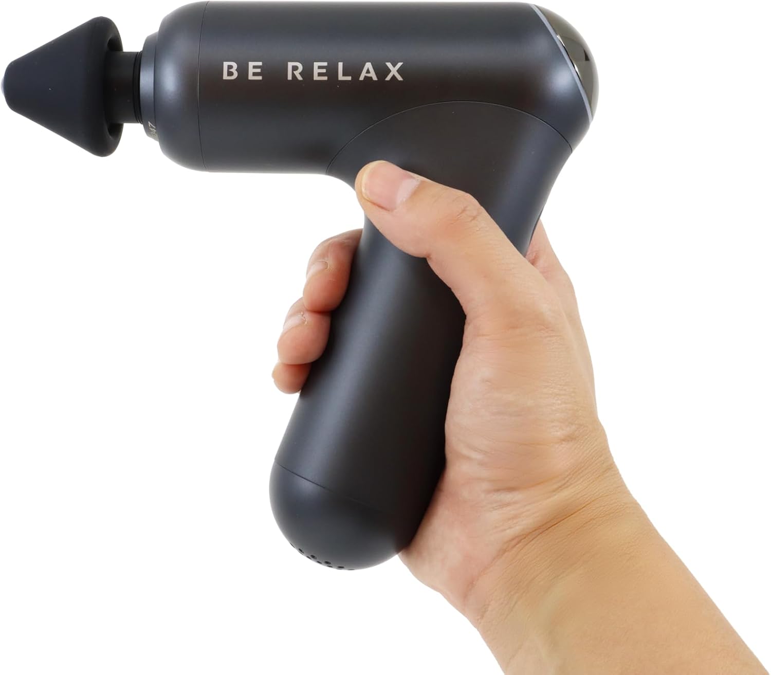 Be Relax New! Travel-Friendly Compact Cordless Percussion Massager. Customizable with Interchangeable Heads. Type C Charging. Adjustable…