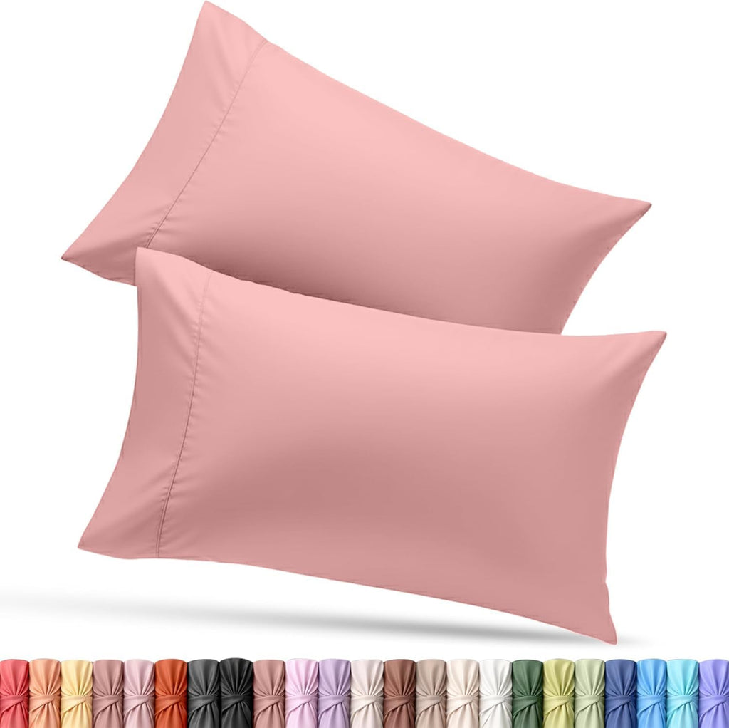 Utopiabedding Utopia Bedding Pillow Cases Standard Size 2-Pack – Soft Brushed Microfiber – Envelope Closure – Perfect for Hospitals, Hotels…
