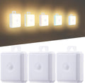 Motion Sensor Night Light Indoor - Cordless Battery Powered Under Cabinet Lighting, Stick-on Magnet LED Closet Lights, Safe Light for…