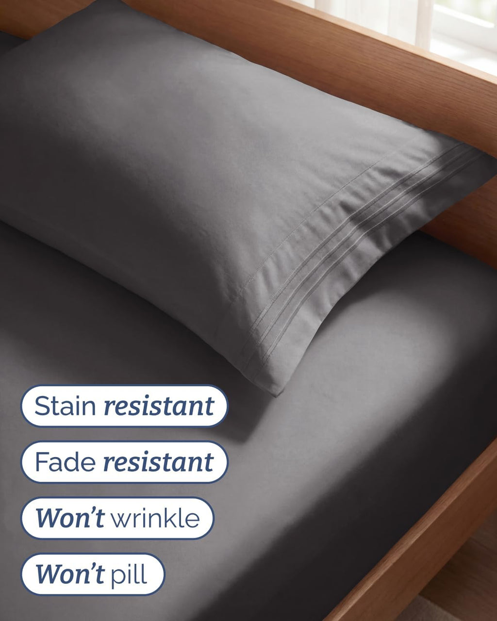 Twin Size 3 Piece Sheet Set - Comfy Breathable & Cooling Sheets - Hotel Luxury Bed Sheets for Women & Men - Deep Pockets, Easy-Fit, Extra…