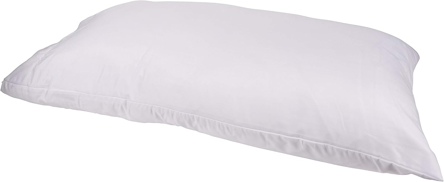 KAF Home Brushed Microfiber Pillow Cases Bulk Pack, Control Allergies and Ensure Sound Sleep, Set of 12 (White, Queen)