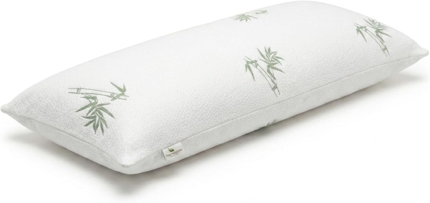 Four Seasons Essentials Body Size Waterproof Pillow Protector (Set of 1) - Natural Viscose derived from Bamboo Pillow Covers…