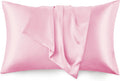 Lovescabin Love's cabin Satin Pillowcase Set of 2 King Size 20x36, Cooling Pillow Covers for Hair and Skin, Silky Smooth with Envelope Clos…