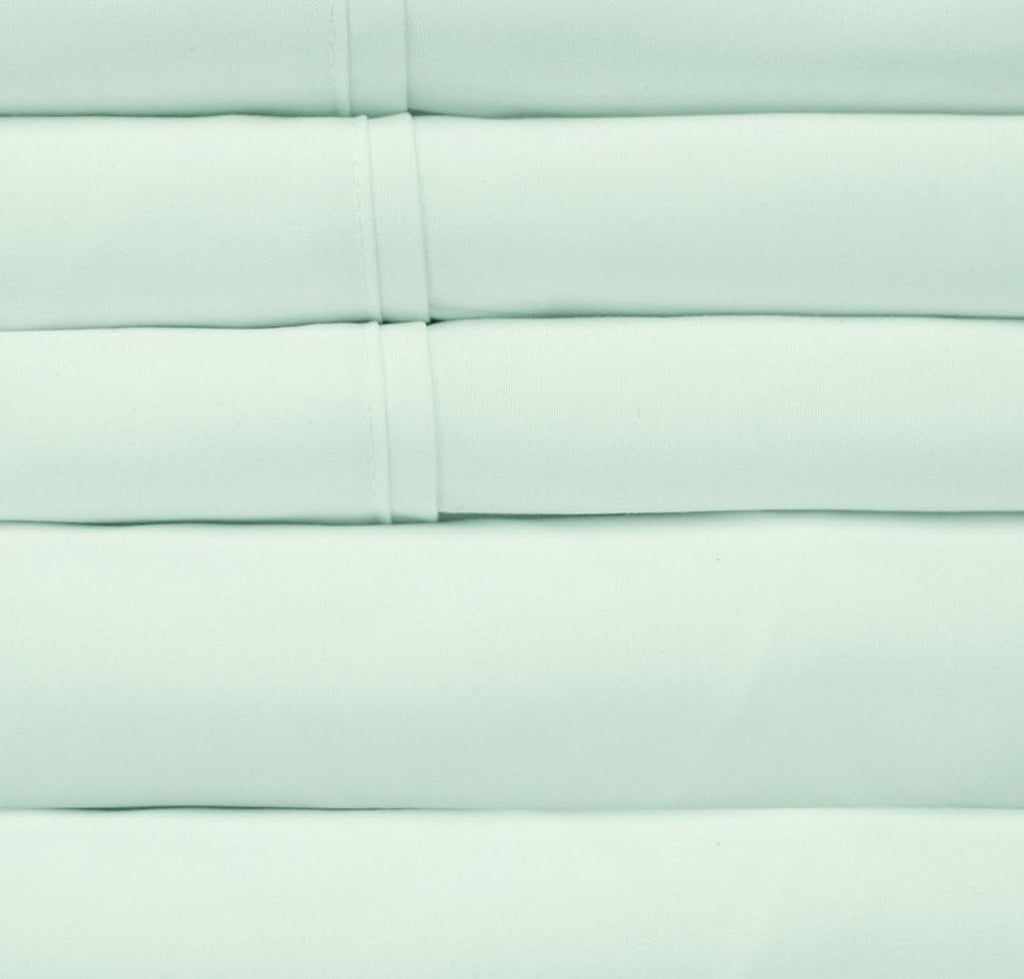 King Size Bed Sheets - 6 Piece 1500 Supreme Collection Fine Brushed Microfiber Deep Pocket King Sheet Set Bedding - 2 Extra Pillow Cases…