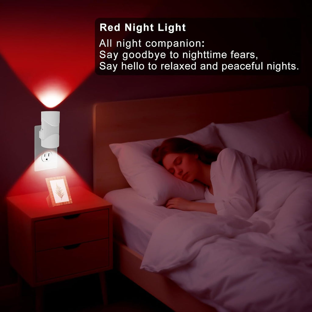 easuntec Night Light, Night Lights Plug into Wall, Color Changing Night Light, Dusk to Dawn Sensor, 8 Light Modes, Dimmable RGB Night Light…