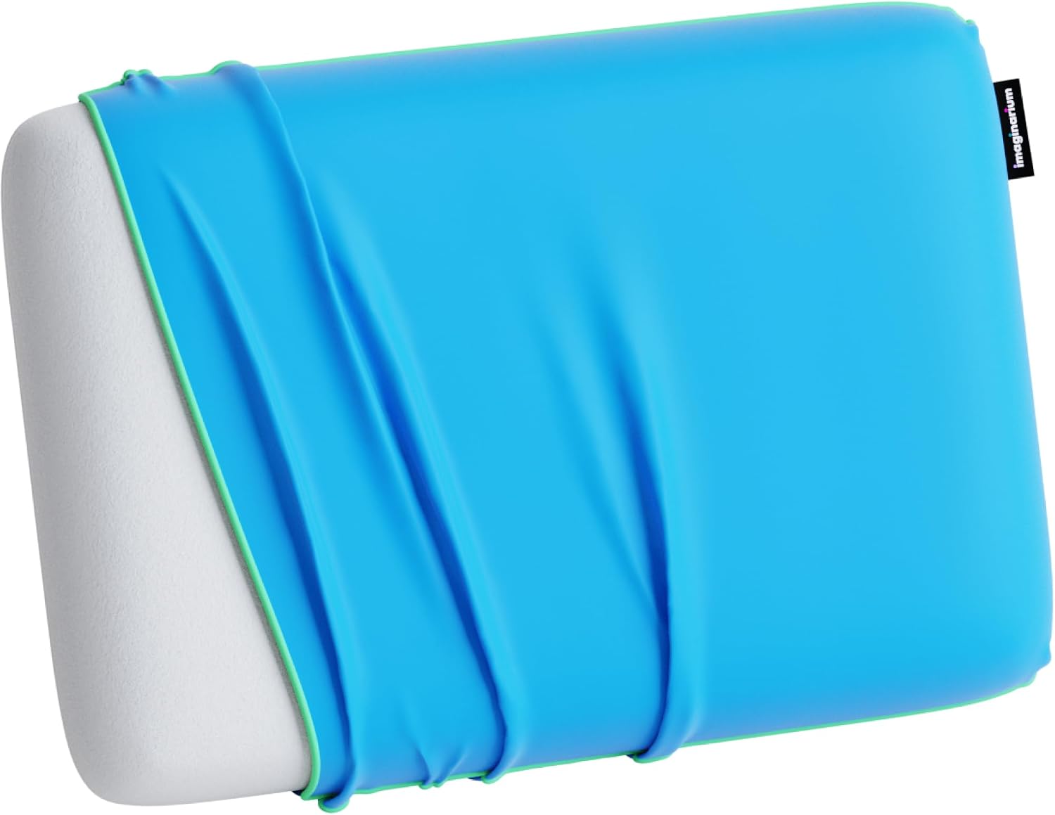 Imaginarium Memory Foam Pillow for Bed - 16" x 24" Standard – Fun Decorative Colorful Pillow for Sleeping - Back, Stomach & Side Sleepers…