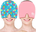 Conbella Migraine Relief Cap, Soothing Headache Ice Face Mask Products, Hot and Cold relaxation, Migraine Headache Relief Cap for…