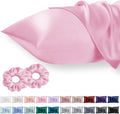 Vielit Standard Satin Pillowcase for Hair 2pc, Similar to Silk Pillow Cases, Easier comfort Than Silk Pillowcase, Gifts for Women…