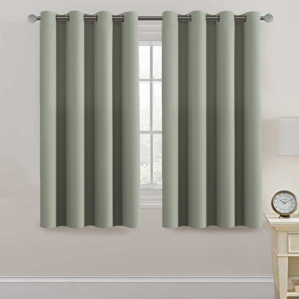 H.VERSAILTEX Light Blocking Curtain for Bedroom/Living Room, Energy Efficient Thermal Insulated Grommet Window Panel Curtains f…