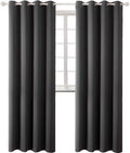 BGment Blackout Curtains for Bedroom - Grommet Thermal Insulated Room Darkening Curtains for Living Room, Set of 2 Panels, Each 55 x 96 Inc…