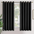YoungsTex Blackout Curtains for Bedroom 70 x 63 Inch - Thermal Insulated Drapes with Grommet Room Darkening Privacy for Living Room, 2 Pane…
