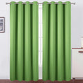 Lemomo Blackout Curtains 52 x 90 Inch Long Light Green Curtains Set of 2 Panels Room Darkening Curtains for Bedroom and Living Room 90 Inch…