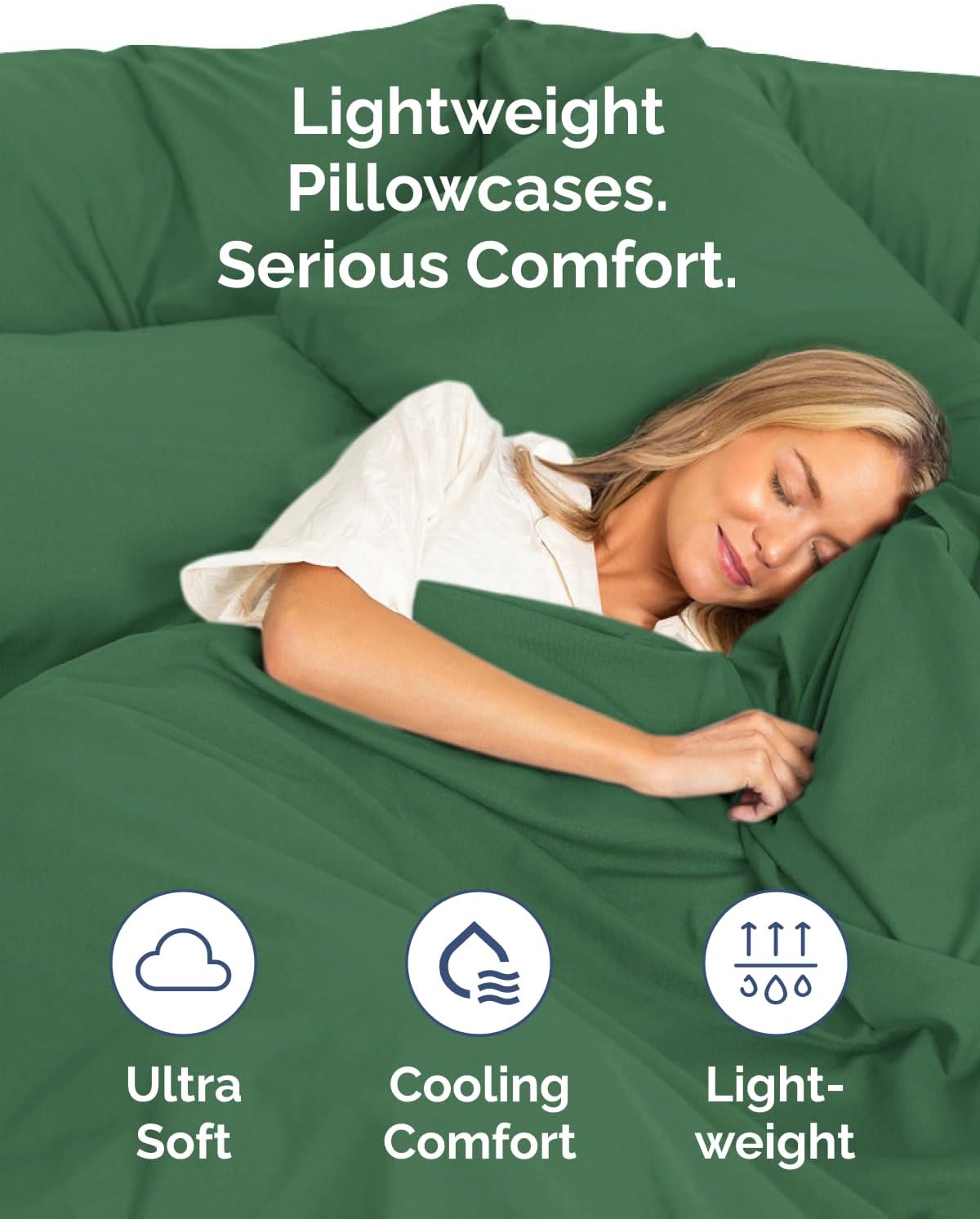 Queen Pillow Cases Set of 10 - Ultra Soft Hotel Quality Pillowcase Covers - Comfy & Wrinkle Free - Shrink & Fade Resistant - Machine…