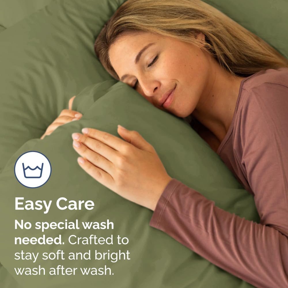 Queen Pillow Cases Set of 4 - Ultra Soft Hotel Quality Pillowcase Covers - Comfy, Cozy & Wrinkle Free - Shrink, Stain & Fade Resistant…