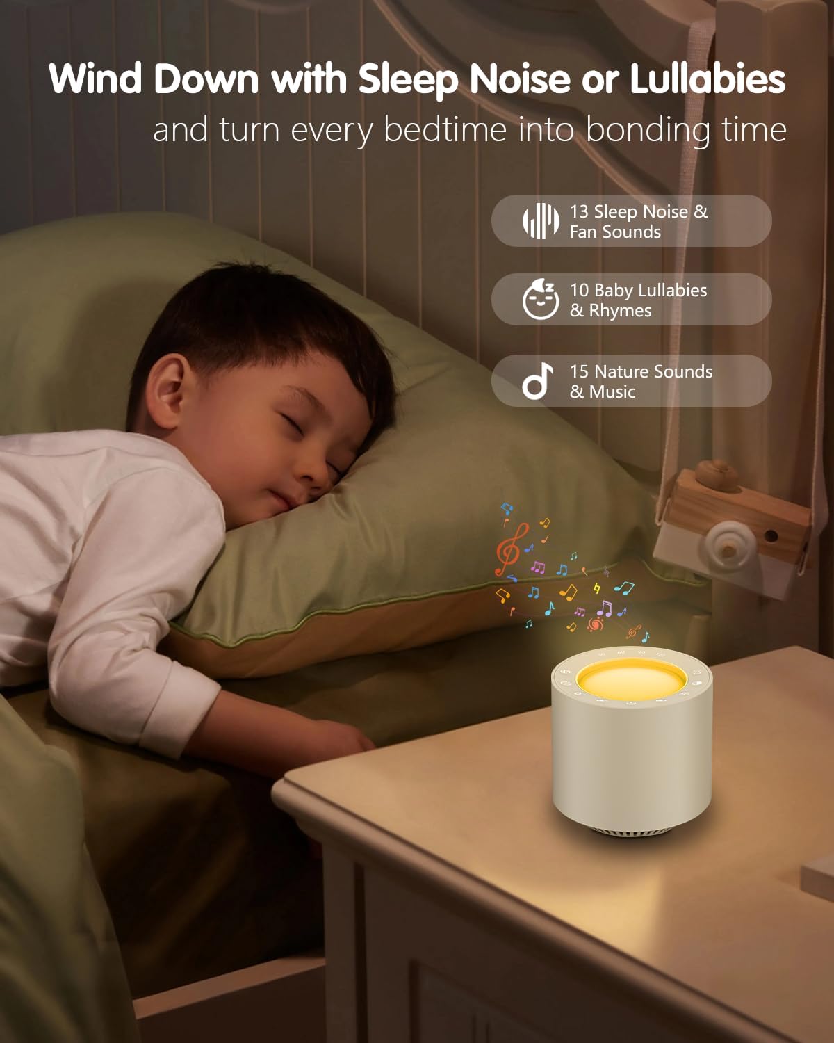 PureNurt White Noise Sound Machine: Red Light relaxation Sleep Sound Machine with 38 Soothing Sounds & Calming Womb Soother…