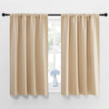 NICETOWN Blackout Room Darkening Curtains - Home Decoration Light & Noise Reducing Thermal Insulated Window Draperies with Rod Pocket Top…