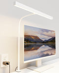 SUPERDANNY LED Desk Lamp for Home Office, Eye-Caring Desk Light with Adjustable Gooseneck, 12W Touch Control Dimmable Brightness…