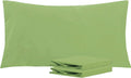 Ntbay King Pillowcase Set - 2 Pack Brushed Microfiber 20x40 Pillowcases - Soft, Wrinkle-Free, Fade-Resistant, Stain-Resistant, Sage Green P…