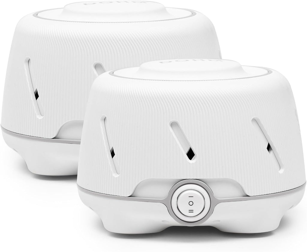 Yogasleep Dohm (2 Pack White/Gray) The Original White Noise Machine, Relaxing Natural Sound from a Real Fan, & Noise Cancelling f…