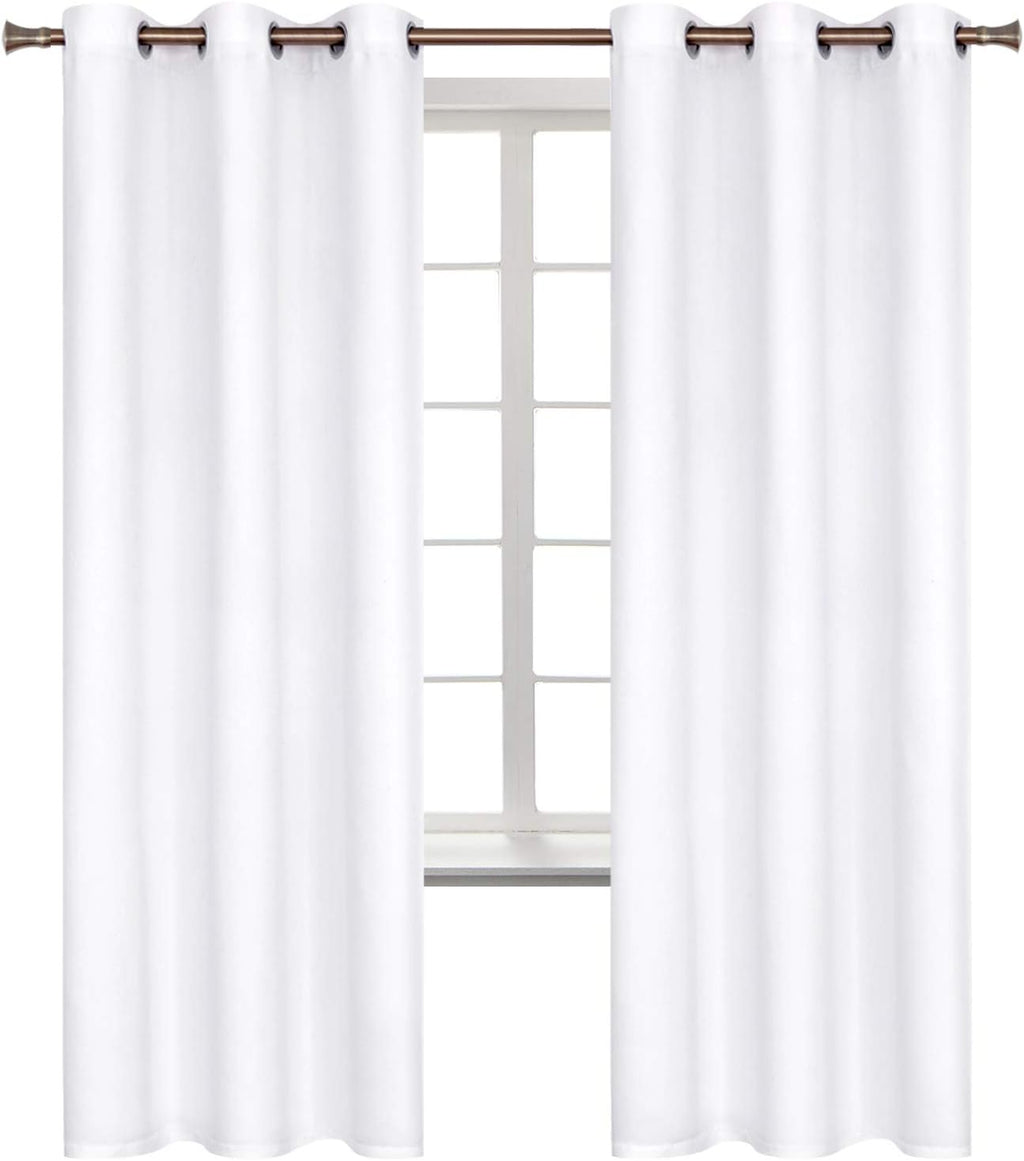 BGment Room Darkening Curtains 72 Inches Long - Grommet Thermal Insulated Drapes Window Treatment Curtains for Bedroom, 2 Panels, 42 x 72 I…