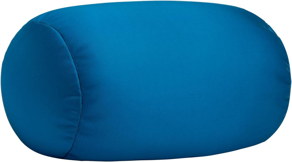 Microbead Neck Body Pillow Tube Microbead Bolster Bean Smooth Cool Pillow Neck Cervical Roll Pillow for Sleeping 7 x 12Inch Throw Travel…