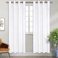 BGment Room Darkening Curtains for Bedroom - Grommet Thermal Insulated Window Treatments Light Blocking Curtains for Living Room, Set of 2…