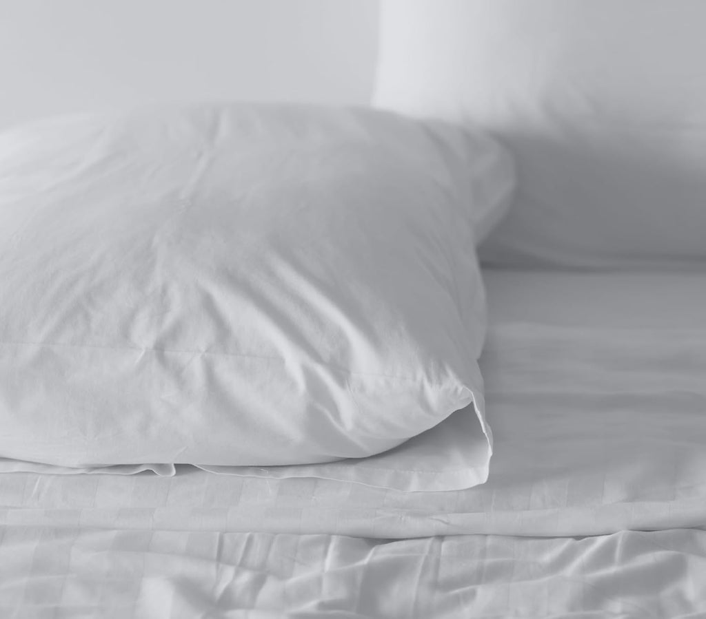 Ruvanti 100% Cotton Percale Sheets Queen Size – Crisp Cooling Bed Sheets for Hot Sleepers, Deep Pocket 16”, Soft Breathable & Durable Hotel…