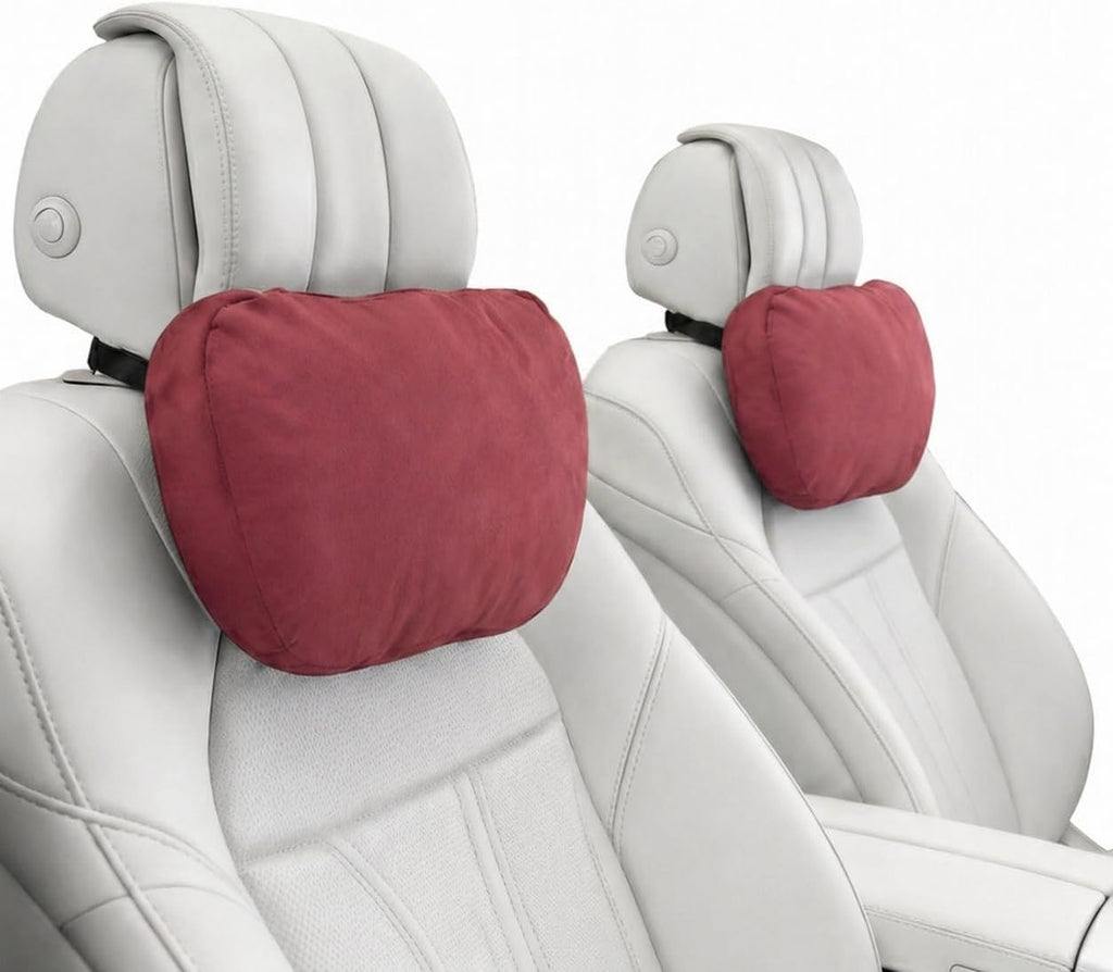WELBRIT 2PCS Car Pillow for Car Neck Pillow for Driving Seat Neck Support Soft Cushion Back Support Head-Rests for Vehicle Sleeping…