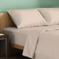 TEXAS LINEN CO. 100% Organic Cotton Sheets Twin XL Size - 3 PC Organic Cotton Twin XL Percale Weave Sheet Set, Soft, Cooling, Crisp &…