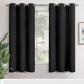 YoungsTex Black Out Curtains for Bedroom 72 Inch Length - Thermal Insulated Drapes with Grommet Room Darkening Privacy for Living Room, 2 P…