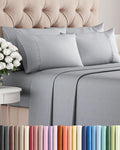 Full 6 Piece Sheet Set - Comfy, Breathable & Cooling - Hotel Luxury Bedding for Women, Men, Kids, Teens & Children - 1 Flat & 1 Fitted…