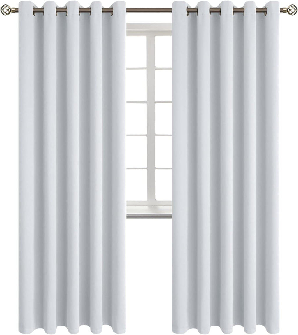BGment Room Darkening Curtains 84 Inches Long - Grommet Thermal Insulated Drapes Window Treatment Curtains for Bedroom, 2 Panels, 70 x 84 I…