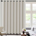 H.VERSAILTEX Blackout Curtains for Sliding Glass Door Room Divider Curtains Noise Reduce Curtain Panel Portable Window Screen S…