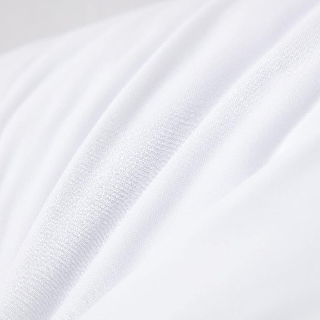 Kingnex Waterproof Down Feather Proof Euro Pillow Protectors 28x28 Pack of 2 European Size Pillow Covers for Square Throw Pillow 2 Pack Whi…
