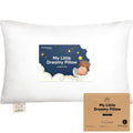 KeaBabies 1-Pack Toddler Pillows 2 Year Old to 5-13x18 Soft Organic Cotton Kids Pillow for Sleeping, Travel, School, Daycare, Nap…