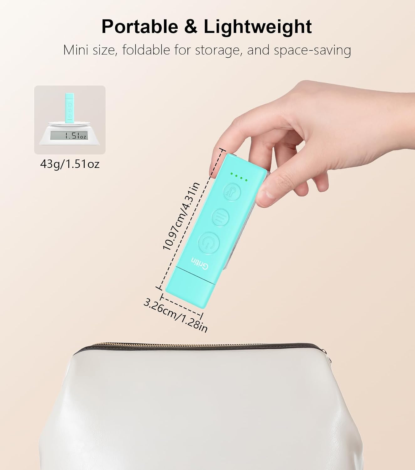 Gritin Book Light Rechargeable, Eye Caring 3-Color & 5-Brightness Clip on LED Reading Light for Books in Bed- Stepless Dimming, Long…