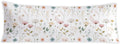 Boho Floral 20x54 Body Pillow Cover, Cottagecore Home Room Decor, Rustic Farmhouse Botanical Wildflower Decorative Long Body Pillow Cases…