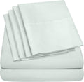 King Size Bed Sheets - 6 Piece 1500 Supreme Collection Fine Brushed Microfiber Deep Pocket King Sheet Set Bedding - 2 Extra Pillow Cases…