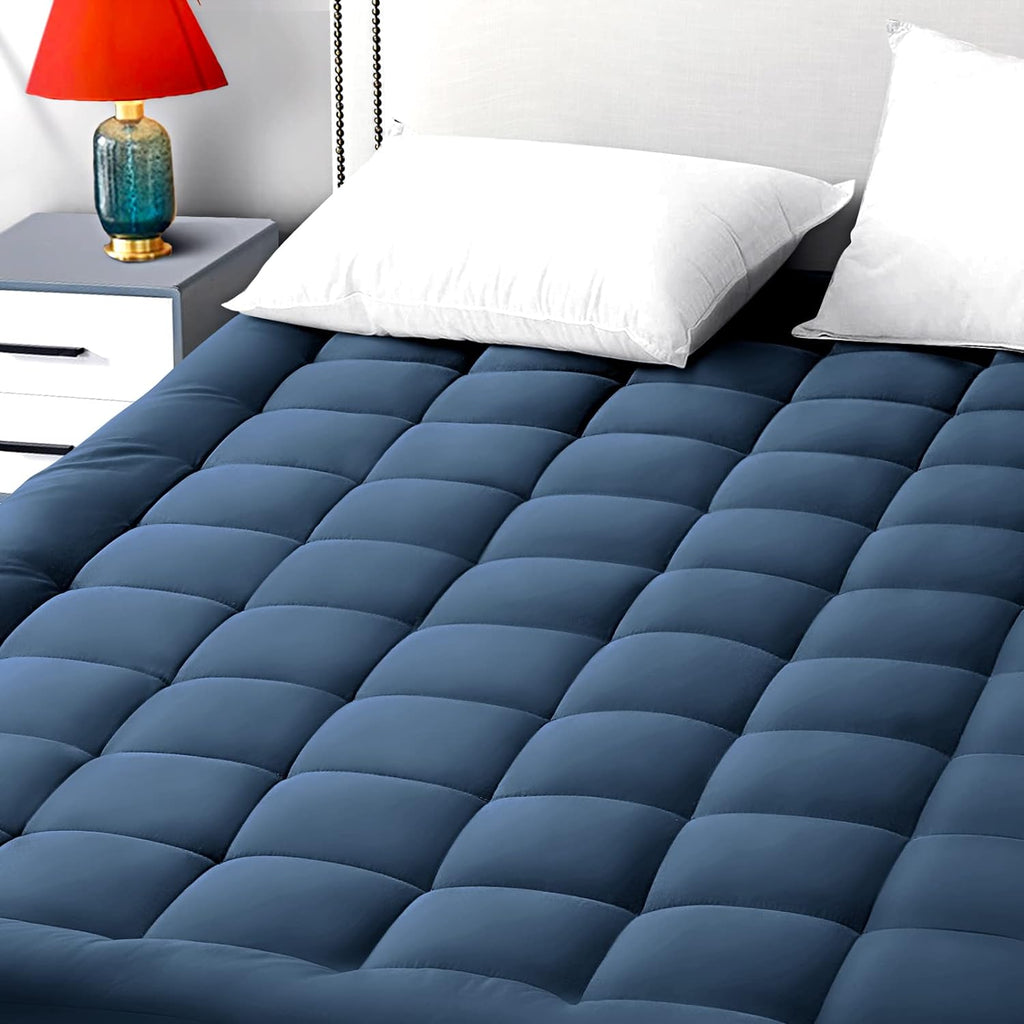 EASELAND Twin Size Mattress Pad Pillow Top Mattress Cover Quilted Fitted Mattress Protector Single 8-21" Deep Pocket Cooling Mattress…