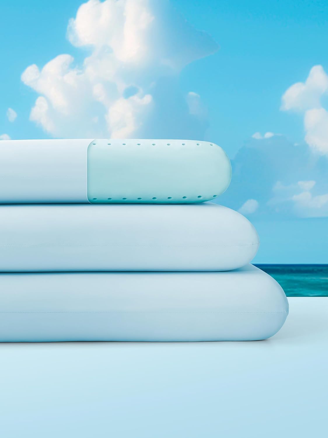Sleepzonelife SLEEP ZONE Cooling Memory Foam Pillow - Odorless, Breathable, Skin-Friendly with Superior Support for Back, Stomach or Side S…