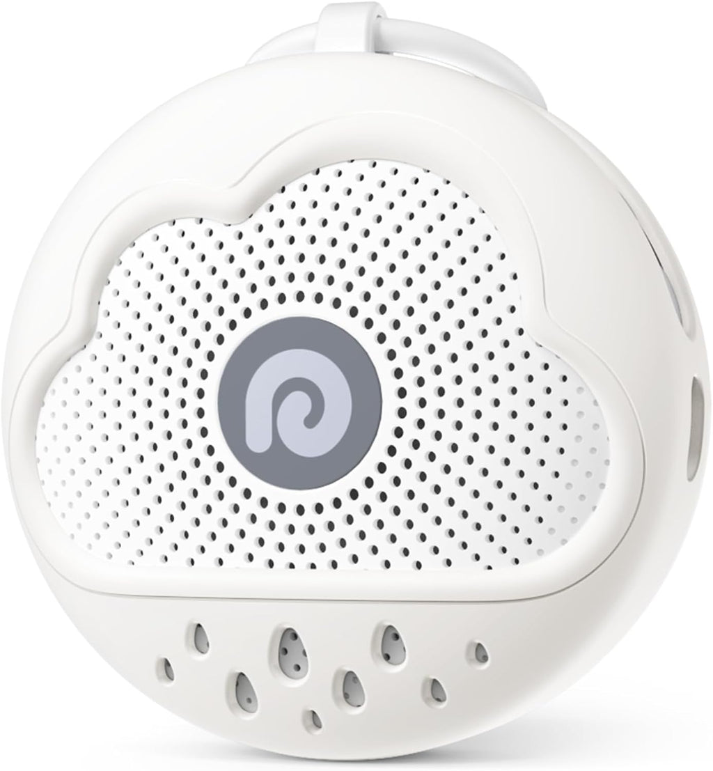 Dreamegg White Noise Machine - Portable Sound Machine Baby with Safe Silicone Cover, Features Powerful Battery, 21 Soothing Sound, Noise Ca…