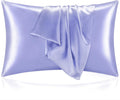 Bedelite Satin Pillowcase for Hair and Skin, Super Soft and Cooling Similar to Silk Pillow Cases 2 Pack with Envelope Closure, Gift for Wom…