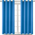 BGment Room Darkening Curtains 45 Inches Long - Grommet Thermal Insulated Drapes Window Treatment Curtains for Bedroom, 2 Panels, 52 x 45 I…