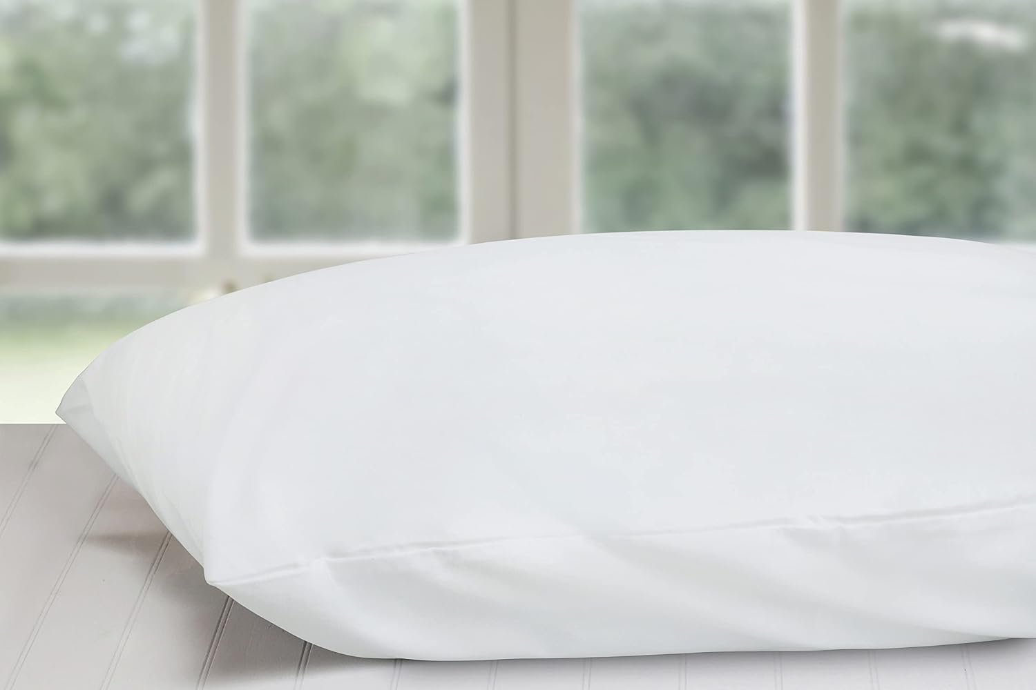 Aveesha 12 Pack Poly Cotton Pillow Cases - King Size White Pillowcases - 180 Thread Count Percale Weave Pillow Covers - Perfect for Home…