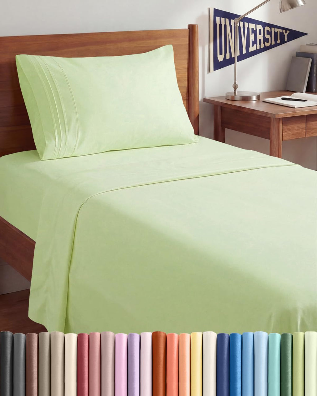Twin XL Size 3 Piece Sheet Set - Comfy Breathable & Cooling Sheets - Hotel Luxury Bed Sheets for Women & Men - Deep Pockets, Easy-Fit…