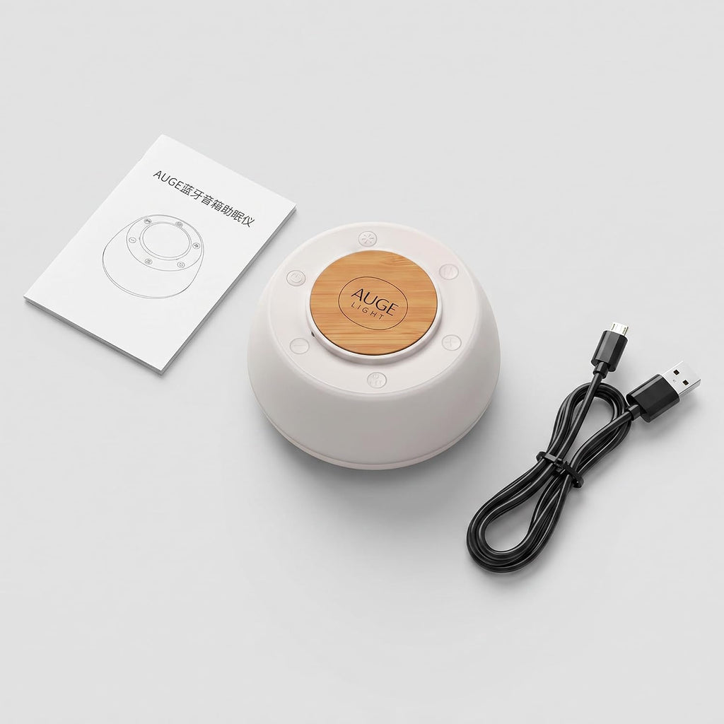 AUGE LIGHT White Noise Sound Machine, Sound Machine for Sleep Kids Adults, Baby White Noise Machine with 3 Timer Modes, Noise Machine for…