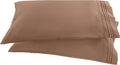 Elegantcomfort Elegant Comfort 1500 Thread Count Embroidered Egyptian Quality Luxurious Silky Soft WRINKLE & FADE RESISTANT 2-Piece Pillowc…