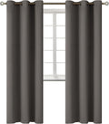 BGment Blackout Curtains for Bedroom - Grommet Thermal Insulated Room Darkening Curtains for Living Room, Set of 2 Panels (42 x 84 Inch, Gr…