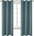 BGment Room Darkening Curtains 63 Inches Long - Grommet Thermal Insulated Drapes Window Treatment Curtains for Bedroom, 2 Panels, 42 x 63 I…