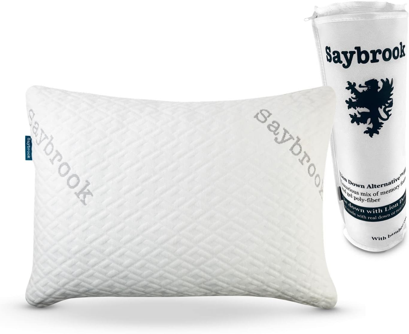 Saybrook Adjustable Pillow White